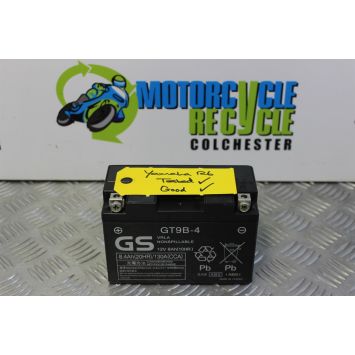 Yamaha R6 Battery GT9B-4 GS YT9B4 5EB YZF-R6 1999 to 2002 B069
