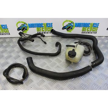 Honda CBR 600 Sport Coolant Bottle with Hoses 2001 2002 FS1 FS2 CBR600 B096