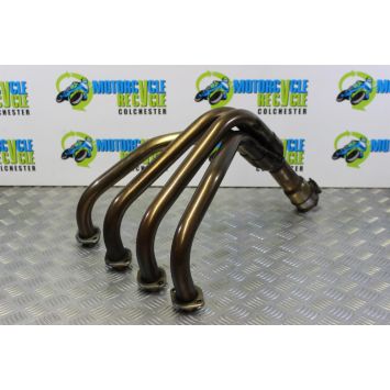 Suzuki GSF 600 Bandit Exhaust Downpipes Stainless 1995 to 1999 GSF600 B063