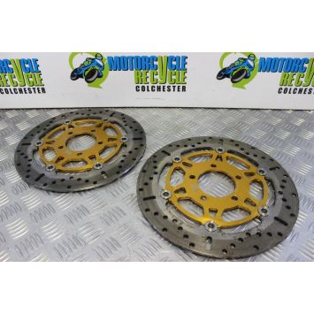 Suzuki GSX 600 F Brake Discs Front EBC MD3090X GSXF 2001 to 2006 GSX600F B071