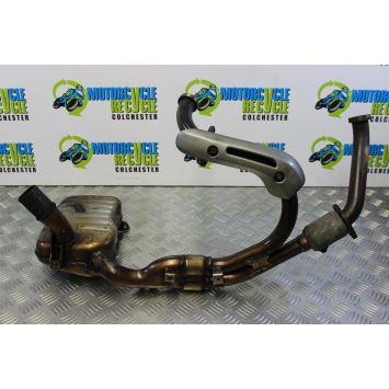 Honda XL 650 V Transalp Exhaust Downpipes Headers 2000 to 2007 XL650V B068