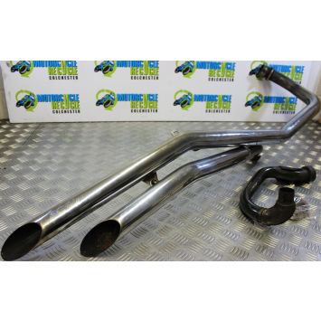 Yamaha XV 1100 Virago Exhaust Highway Hawk 1990 to 1999 XV1100 3LP B059