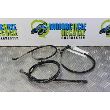 Triumph Speed Triple 955 Brake Hoses Front Rear 2002 to 2004 955i B054