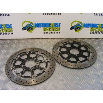 Suzuki GSXR 750 Brake Discs Front Genuine 2000 to 2003 K1 K2 K3 GSXR750 B075