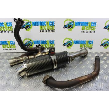 Suzuki SV 650 S Exhaust Downpipes SP Engineering Can 1999 to 2002 SV650S B183