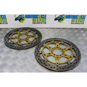 Aprilia RSV 1000 Mille Brake Discs Front Brembo 2001 2002 RSV1000 B047