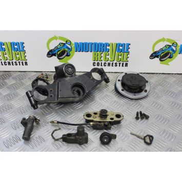 Kawasaki ZZR 1100 Locks Lock Set Key Yoke 1993 to 2001 ZZR1100 B196