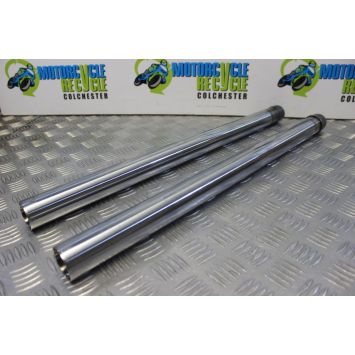 Suzuki GSX 600 F Fork Stanchions Chrome Forks GSXF 2001 to 2006 GSX600F B071