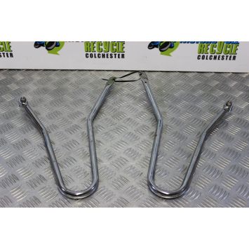 Triumph Legend TT Pannier Rails Frames Chrome 1998 to 2001 900 B052