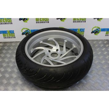 BMW K 1200 S Wheel Rear 6.00x17 Tyre K1200S 2004 to 2008 B061