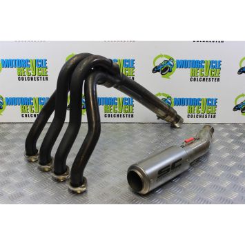 Yamaha R1 5PW SC Project Exhaust Stainless Downpipes YZF-R1 2002 to 2003 B204