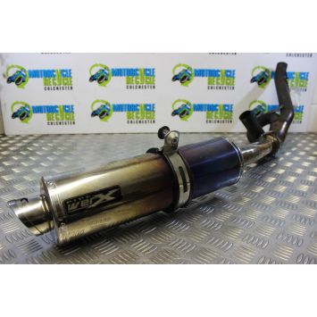 Aprilia RSV 1000 Mille Exhaust System Werx Race Can 2001 2002 RSV1000 B047