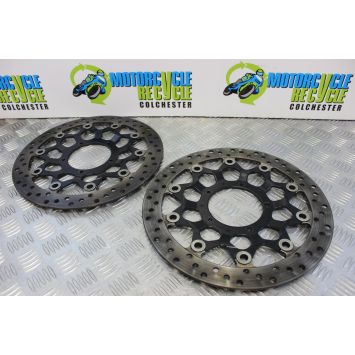 Honda VFR 1200 F Brake Discs Front 2010 2011 VFR1200 VFR1200F B200