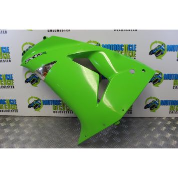 Kawasaki ZX 10 R Panel Left Fairing Genuine ZX10R 2006 2007 D6F D7F B187