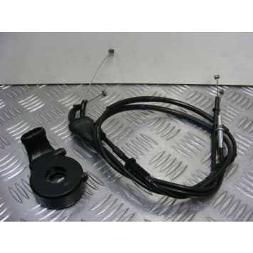 Kawasaki ZX6R Throttle Cables with Housing 2013 to 2018 ZX636 EDF A718