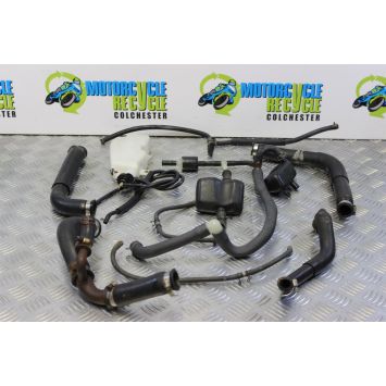 Yamaha R6 Coolant Hoses with Bottle Cap 5EB YZF-R6 1999 to 2002 B069
