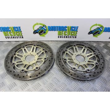 Honda VTR 1000 F Brake Discs Front Firestorm 2001 to 2005 VTR1000F B179