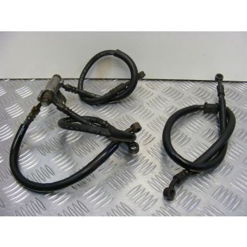 Suzuki GSF 600 Bandit Brake Hoses Front Rear GSF600 2000 to 2004 A785