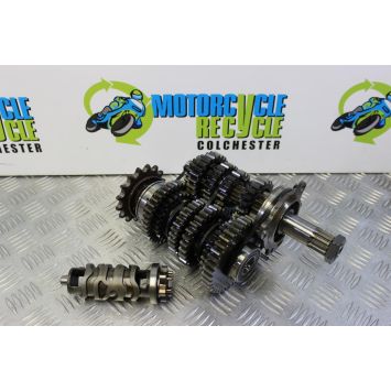 Yamaha R6 Gearbox Complete 28k miles 5EB YZF-R6 1999 to 2002 B069