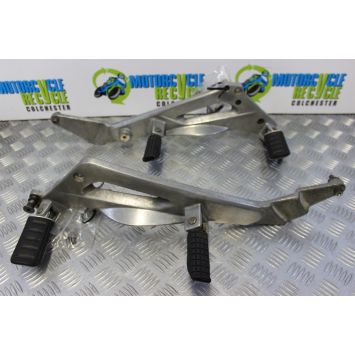 Honda NT 650 V Footrest Hangers Left Right Deauville 1998 to 2001 NT650V B168
