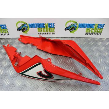 Aprilia RSV4 Factory Panels Alitalia Rear Tail Seat Genuine RSV 4 2009 to 2012 B190