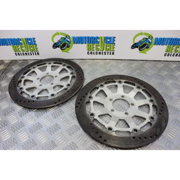 Kawasaki ZZR 1100 Brake Discs Front EBC 1993 to 2001 ZZR1100 ZX1100D B196