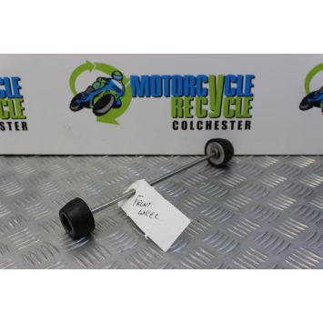 Triumph Street Triple 675 Sliders Front Wheel Evotech 2013 to 2016 B049