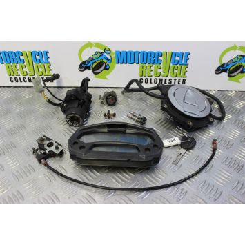 Ducati Monster 1100 Evo Lock Set with Clocks Keys Locks 2012 2013 M1100 B082