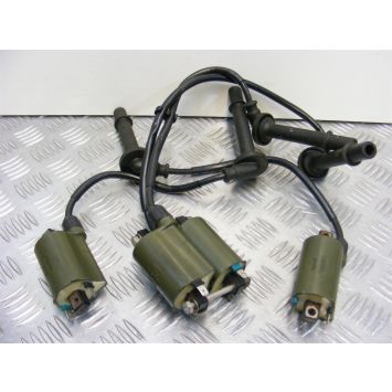 Honda VFR 800 Ignition Coils with Caps Leads 1998 to 2001 VFR800 A811