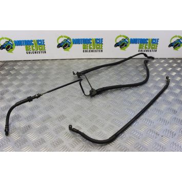 Honda XRV 750 Africa Twin Brake Hoses Front Rear 1996 to 2003 RD07A B074