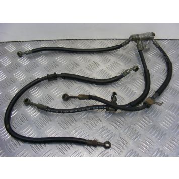 Suzuki GSF 600 Bandit Brake Hoses Front Rear 2000 to 2004 GSF600S A806