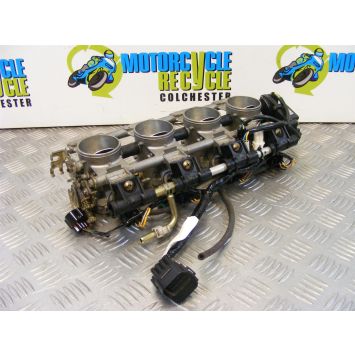 Suzuki GSXR 750 Throttle Bodies with Servo 2000 to 2003 K1 K2 K3 GSXR750 B075