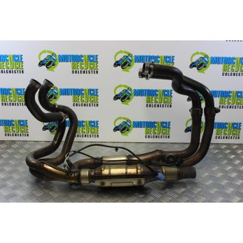 Honda VFR 1200 F Exhaust Downpipes Headers 2010 2011 VFR1200 VFR1200F B200