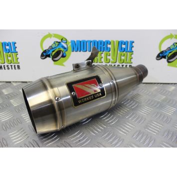 Triumph Speed Triple 1050 Werkes USA Race Can 2005 to 2007 B056