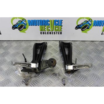 Yamaha FZ8 Fazer Footrest Hangers Pillion Rear 2010 to 2015 FZ8S FZ8N B051