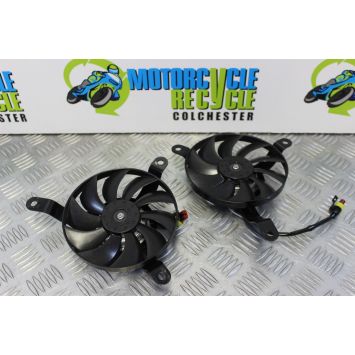 Ducati Multistrada 1200 Fan Set Radiator Fans 2010 to 2012 MTS B171