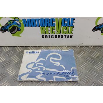 Yamaha XJR 1300 Owners Manual 1999 to 2003 XJR1300 B048