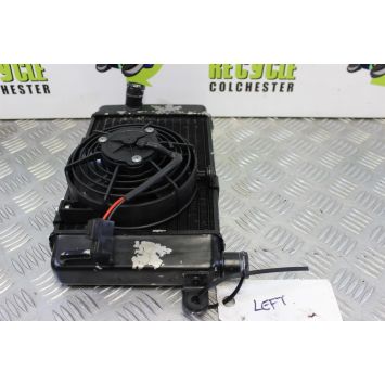 Aprilia RSV 1000 Mille Radiator Left with Fan 2001 2002 RSV1000 B047