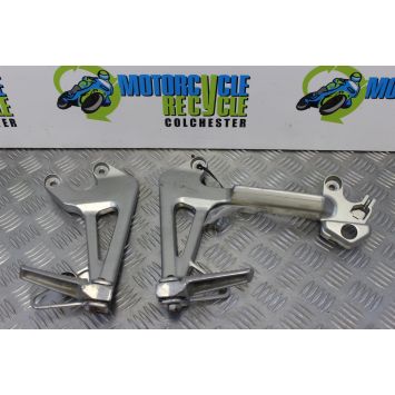 Honda VFR 800 Footrest Hangers Rear Pillion 1998 to 2001 VFR800 VFR800F B050