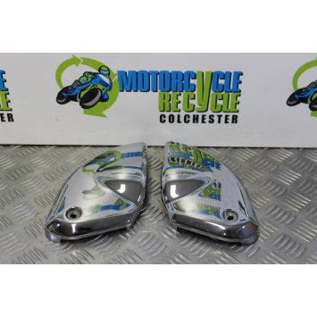 Suzuki GSF 600 Bandit Airbox Covers Side Chrome 1995 to 1999 GSF600 B063