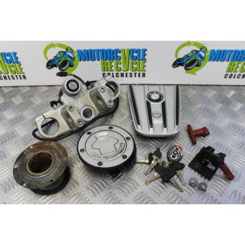 BMW F 650 GS Lock Set with Keys Locks Top Yoke F650GS F650 2004 to 2006 B181