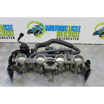 Yamaha XJR 1300 Throttle Bodies with TPS 2007 to 2010 XJR1300 B195