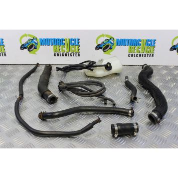 Yamaha FZ8 Fazer Coolant Bottle with Hoses 2010 to 2015 FZ8S FZ8N B051