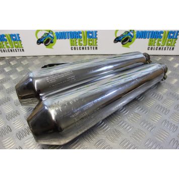 Triumph Thunderbird Sport 900 Exhaust Silencers Cans 1997 to 2004 B101