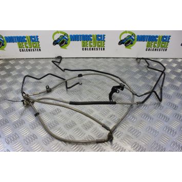 Triumph Street Triple 675 Brake Hoses Front Rear ABS 2013 to 2016 B049