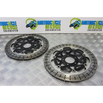 Kawasaki ZX7R Brake Discs Front Genuine 1996 to 2003 ZX 7 R Ninja B184
