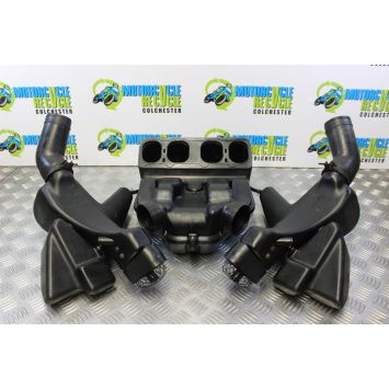 Kawasaki ZZR 600 Air Ducts with Airbox 1993 to 2006 ZZR600 ZX600E B185