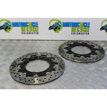 Yamaha R6 Brake Discs Front Genuine 5EB YZF-R6 1999 to 2002 B069