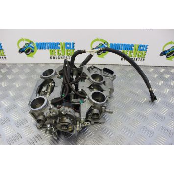 Honda VFR 1200 F Throttle Bodies Complete 2010 2011 VFR1200 VFR1200F B200