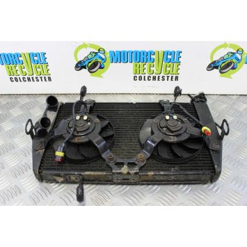 Ducati Multistrada 1200 Radiator with Fans 2010 to 2012 MTS B076